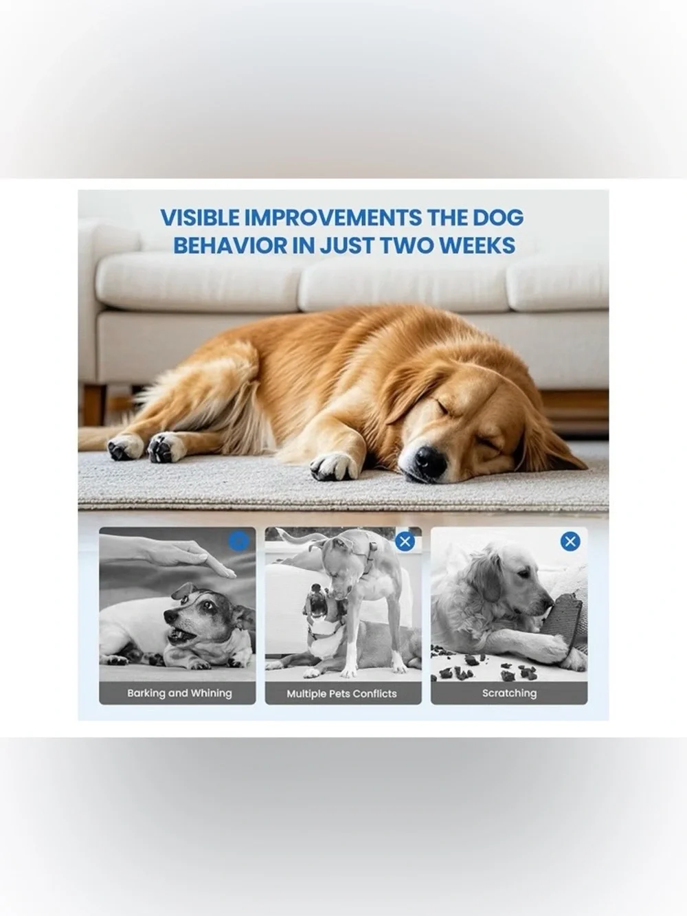 Pheromones Calming Diffuser for Dogs Relieve Stress Anxiety, SEALED PACKAGE